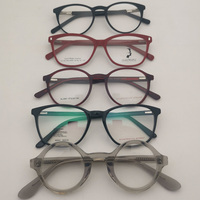 Lunettes en acétate en stock, prix bas, sélection aléatoire, montures optiques en acétate de marque