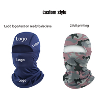 Protection solaire rafraîchissante imprimée personnalisée pour hommes moto casque de cyclisme doublure intérieure masque de ski cagoule masque de ski avec logo