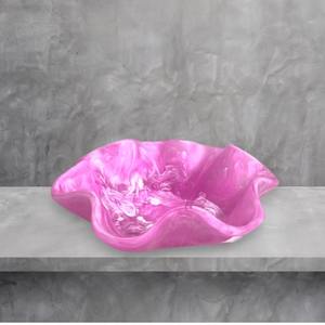 Tazón Grande Moderno para Servir de Resina - Ligero, Duradero, Ecológico, Hecho a Mano, Apto para Lavavajillas, Acabado Liso, Uso Multiusos - Product Image 3