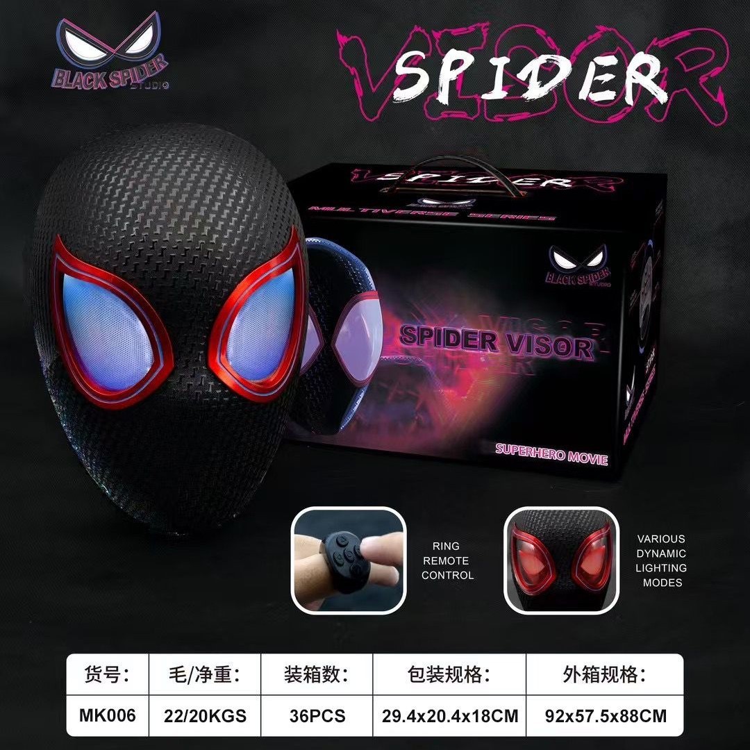 Miles  Mask Remote Control + LED Eye Lights + USB Charging