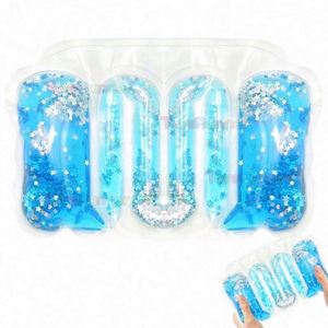 Nouveauté Jouets Farfelus : Kit de Jouets Tubulaires en PVC Souple Écologique, Cadeau pour Filles, Récompenses TDAH, Serpent à Presser, Sac d'Eau Anti-Stress - Product Image 3