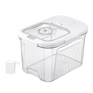 Wholesale Home and <b>Kitchen</b> Products Rice <b>Storage</b> <b>Box</b> Bucket Moisture Proof Food Grains Containers with Lids - Product Image 1