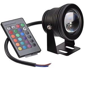 <span class=keywords><strong>12V</strong></span> RGB LED fontaine sous-marine lumière 10W étanche IP68 paysage étang lampe <span class=keywords><strong>piscine</strong></span> pelouse creusée lumière projecteur blanc chaud - Product Image 2