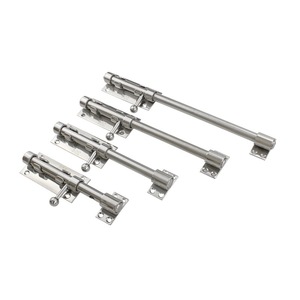 กลอนประตูสแตนเลส 304 แบบหนาพิเศษ ผิวเงางาม ติดตั้งง่าย ดีไซน์เรียบง่าย - Product Image 4
