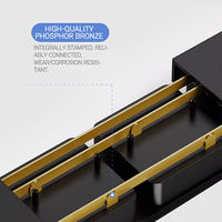 PDU de qualité industrielle supérieure |   Prise britannique à 6 prises avec interrupteurs individuels |   Distribution d'alimentation en alliage d'aluminium 110-250V 13A