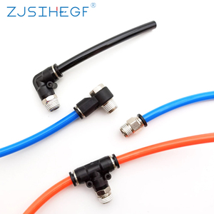 Connecteur rapide <span class=keywords><strong>pneumatique</strong></span> tuyau de gaz PC filetage mâle rapide droit 4/6/8/<span class=keywords><strong>10</strong></span>/12/14/16 <span class=keywords><strong>MM</strong></span> connexion droite de Tube d'air de poussée - Product Image 6