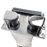 Accessoires marins : Guide-rouleau universel pivotant en acier inoxydable 316 pour yachts