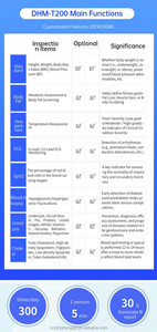 Báscula <span class=keywords><strong>de</strong></span> Impedancia Bioeléctrica Multifuncional DHM-T200 - Product Image 3