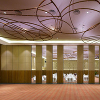 Cloison de séparation mobile insonorisée pour bureau, hôtel, salle de banquet