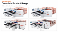 Sierra de Panel Automática CNC para Madera con Motor de Marca Reconocida 220V/380V para Producción de Muebles