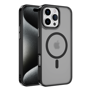 Étui de protection magnétique à charge sans fil rapide, sensation de peau, TPU+PC, pour <span class=keywords><strong>iPhone</strong></span> 16 Pro Max Air 15 14 13 12, <span class=keywords><strong>coque</strong></span> de téléphone - Product Image 1