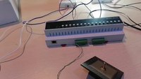 Controlador de Fuente de Alimentación Tuya ZigBee de 16 Canales, Módulo de Interruptor Inteligente WiFi, Relé de 16A 50A, Interruptor de Circuito Inteligente con RS485