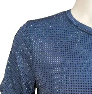 Camiseta de Algodón 100% Personalizable al por Mayor, con Transferencia, del Mejor Material, Talla Grande, de Alta Calidad, con Pedrería, para Mujer - Product Image 2