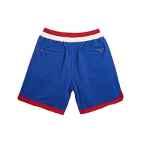 Short de basket-ball de sport en polyester à impression personnalisée pour hommes Short de basket-ball vintage unisexe en maille Design personnalisé