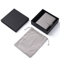 Meilleure vente A7 cuir de litchi véritable souple à 6 anneaux en or avec feuille de mouche à feuilles mobiles en cadeau