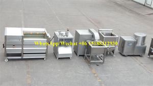 Línea de producción de patatas fritas, 100 kg/h, máquina de procesamiento de <span class=keywords><strong>chips</strong></span> de plátano - Product Image 4