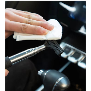 Car Telescopic Rearview <b>Mirror</b> Squeegee Portable Rainy Glass Window <b>Handheld</b> Car Side <b>Mirror</b> Cleaning Tool - Product Image 6