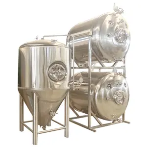 Tanque de servir horizontal de aço inoxidável, 10bbl, tanque de cerveja brilhante, 10 bbl, tanque de cerveja/armazenamento