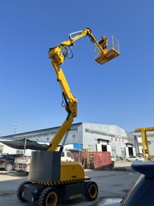 Nuova Piattaforma di Lavoro Articolata Elettrica Semovente da 16M 18M 20M del Produttore Cinese per Sollevamento a Braccio per Lavori Aerei - Product Image 5