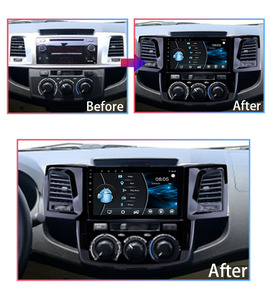 Bosstar 9 inch Android 10 Stereo Xe GPS Hệ Thống Định Vị cho Toyota <span class=keywords><strong>Fortuner</strong></span> 2007-2015 Chế Độ Hướng Dẫn Hệ Thống Âm Thanh - Product Image 2