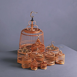 Bamboo Cricket Cages Bamboo Silkworm Cages Collectible Insect Singing Devices Handicrafts Tea Ceremony Accessories - Product Image 4