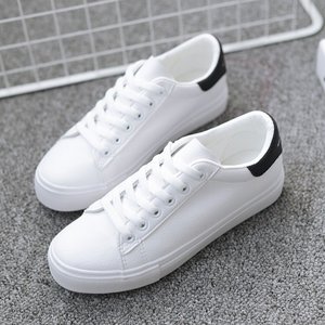 Minimalist White Sneakers Breathable Sweet Student Casual <b>Shoes</b> - Product Image 4