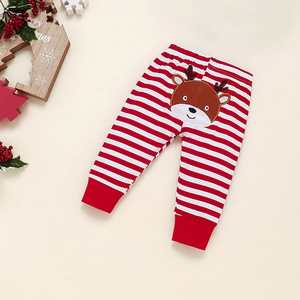 Ensembles de vêtements de Noël pour enfants, ensembles de survêtements pour bébés unisexes, costumes en coton mignons de fournisseur chinois - Product Image 4