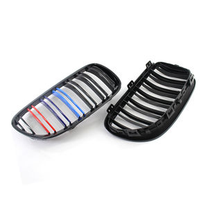2X/Set Grille Noir Brillant Dual Slat M Look pour <span class=keywords><strong>BMW</strong></span> E92 <span class=keywords><strong>E93</strong></span> 10-14 Facelift Grill 51137254969 51137254967 - Product Image 6