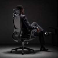 Meubles modernes ergonomiques pour bureau 90 ° -125 °   Chaise de bureau inclinable avec appui-tête, accoudoirs 3D et soutien lombaire pour femmes