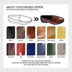 Mocassins d'été en cuir souple décontractés pour hommes Mocassins confortables à enfiler Chaussures pour hommes Chaussures d'affaires <span class=keywords><strong>de</strong></span> fête <span class=keywords><strong>de</strong></span> haute qualité pour hommes - Product Image 4