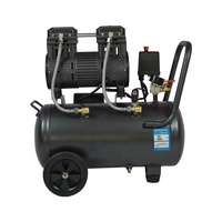 Compresseur d'air industriel sans huile 220V AC Power Durable Mini grande tête de bonne qualité Piston Portable refroidi par air-Excellent pour