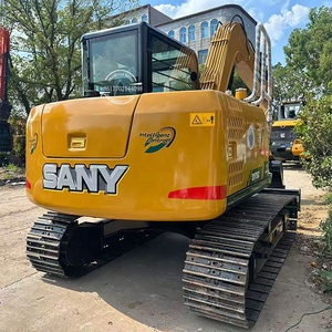 Excavadora Usada MINI SANY SY75c, Excavadora de Cadenas Sany75 Usada, Casi Nueva, SY135C SY365H - Product Image 1