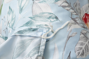 Juego de funda de edredón doble con estampado Floral, ropa de cama de algodón con estampado de flecha geométrica Reversible - Product Image 6