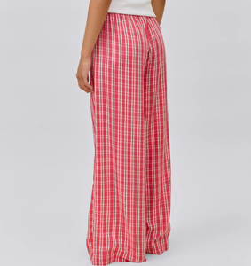 Pantalones <span class=keywords><strong>de</strong></span> Pijama a Cuadros <span class=keywords><strong>de</strong></span> Algodón <span class=keywords><strong>de</strong></span> Calidad para Mujer, Pantalones <span class=keywords><strong>de</strong></span> Dormir <span class=keywords><strong>de</strong></span> Algodón con Bolsillos, Ropa <span class=keywords><strong>de</strong></span> Dormir para Mujer - Product Image 4