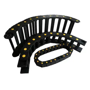 Nylon plastic electric flexible Cnc Drag Chain Cable Carrier