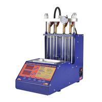 Nettoyeur et testeur d'injecteur de carburant 110V 2-en-1, nettoyeur d'injecteur de carburant à ultrasons avec 9 fonctions de test pour la plupart des véhicules