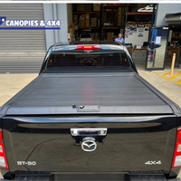 Cubierta enrollable para caja de camioneta para Maverick Titan Frontier Peugeot Landtrek JEEP Benz X250 X350 Amber 2363 Gladiator