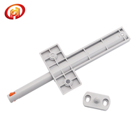 Ouvre-porte à poussoir ABS, amortisseur de porte à fermeture douce, loquet de porte non magnétique, loquet à poussoir, usage domestique, design moderne