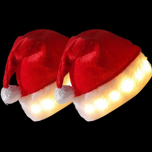 DODY Light LED Cowboy-Stil Filz Weihnachtsmütze für Erwachsene und Kinder - Anpassbare Farben/Größen Logo für Outdoor-Nutzung Frühling/Sommer/Herbst - Product Image 5