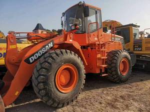 Cargador de tierra Doosan DL505 de segunda mano de alta calidad, cargador Doosan usado con excelentes condiciones de trabajo a la venta - Product Image 3
