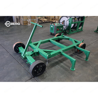 Nouvelle machine de soudage par fusion bout à bout hydraulique EKBERG 315-630 mm certifiée CE, série Green Chariot EK630, facile à déplacer et à utiliser.