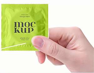 カスタムロゴ対応 ミニスクエア型コンドーム包装 空袋 防水アルミ箔ピルカプセル包装袋 サシェ - Product Image 4