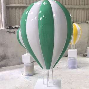 Escultura de Globo Aerostático de Fibra de Vidrio Hecha a Mano para Exteriores, Decoraciones Ecológicas para Parques de Atracciones, Centros Comerciales y Eventos - Product Image 5