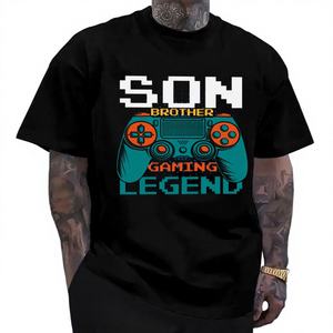 T-shirts graphiques unisexes amusants et légers, t-shirts classiques True Daddy, vêtements à motifs animés, nouveau modèle pour hommes, fabriqué aux États-Unis - Product Image 1