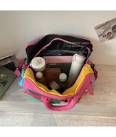 Bolso Bandolera 2026 de Nailon con Cierre de Cremallera Impermeable, Gran Capacidad, Bolso Tote para Mujer con Forro de Poliéster