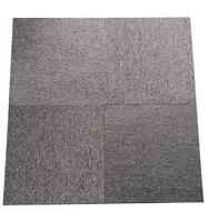 Carreaux de tapis écologiques 50x50 avec support en bitume Tapis d'isolation phonique de bureau moderne pour usage commercial Maison Hôtels Cuisines