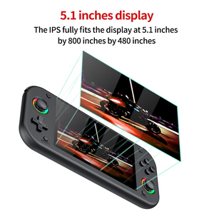 Nouvelle console de jeu portable FORYOBUD M26, écran IPS 5,1 pouces 800x480, système d'exploitation Linux, batterie 3000 mAh, lecteur vidéo rétro 3D RGB, jeux - Product Image 3