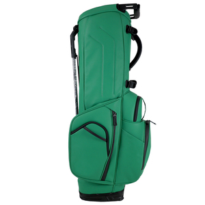Sac de <span class=keywords><strong>golf</strong></span> de luxe en cuir PU vert avec 6 compartiments, logo personnalisé, léger, avec double sangle - Product Image 5