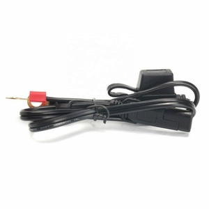 OEM Motocicleta Terminal De Bateria Anel Conector Harness Carregador Adaptador Cabo de Extensão Fio 12-24V Volts Wire Harness Kits - Product Image 3
