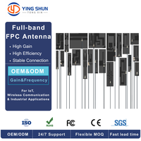 Antenne sans fil interne flexible FPC multi-bandes à fréquence personnalisée pour appareils WiFi, cellulaires, LoRa, LPWAN, IoT, OEM